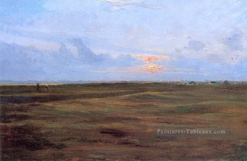 Marisma paysage Peder Severin Kroyer Peinture à l'huile